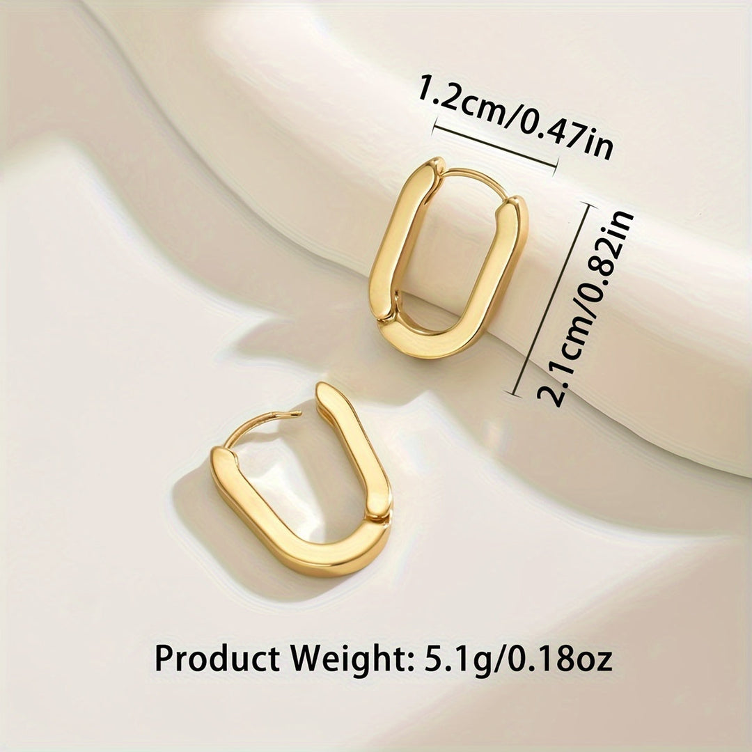 Elegantes | Aros geométricos