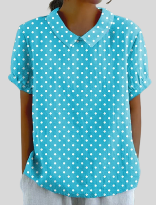 Wendy | Blusa Puntos Elegante y Cómoda