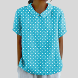Wendy | Blusa puntos elegante y cómoda