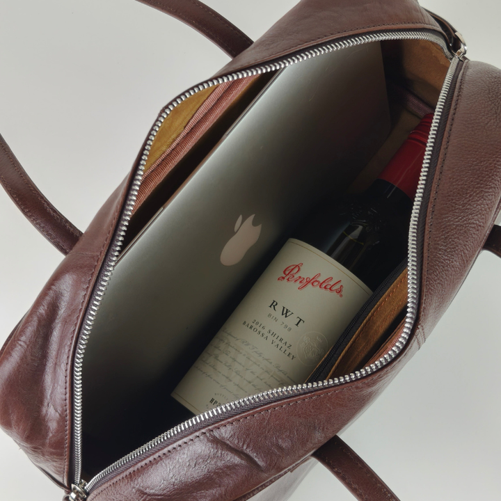 Bolso | Tote Estructurado de Piel Flor