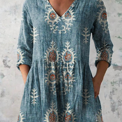 Blair | Blusa Amplia con Diseño Vibrante