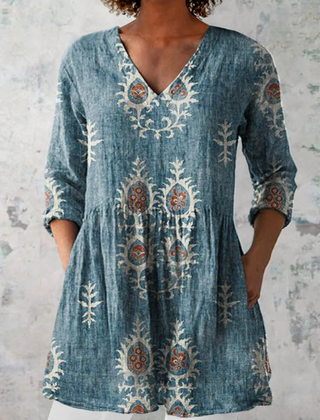 Blair | Blusa Amplia con Diseño Vibrante