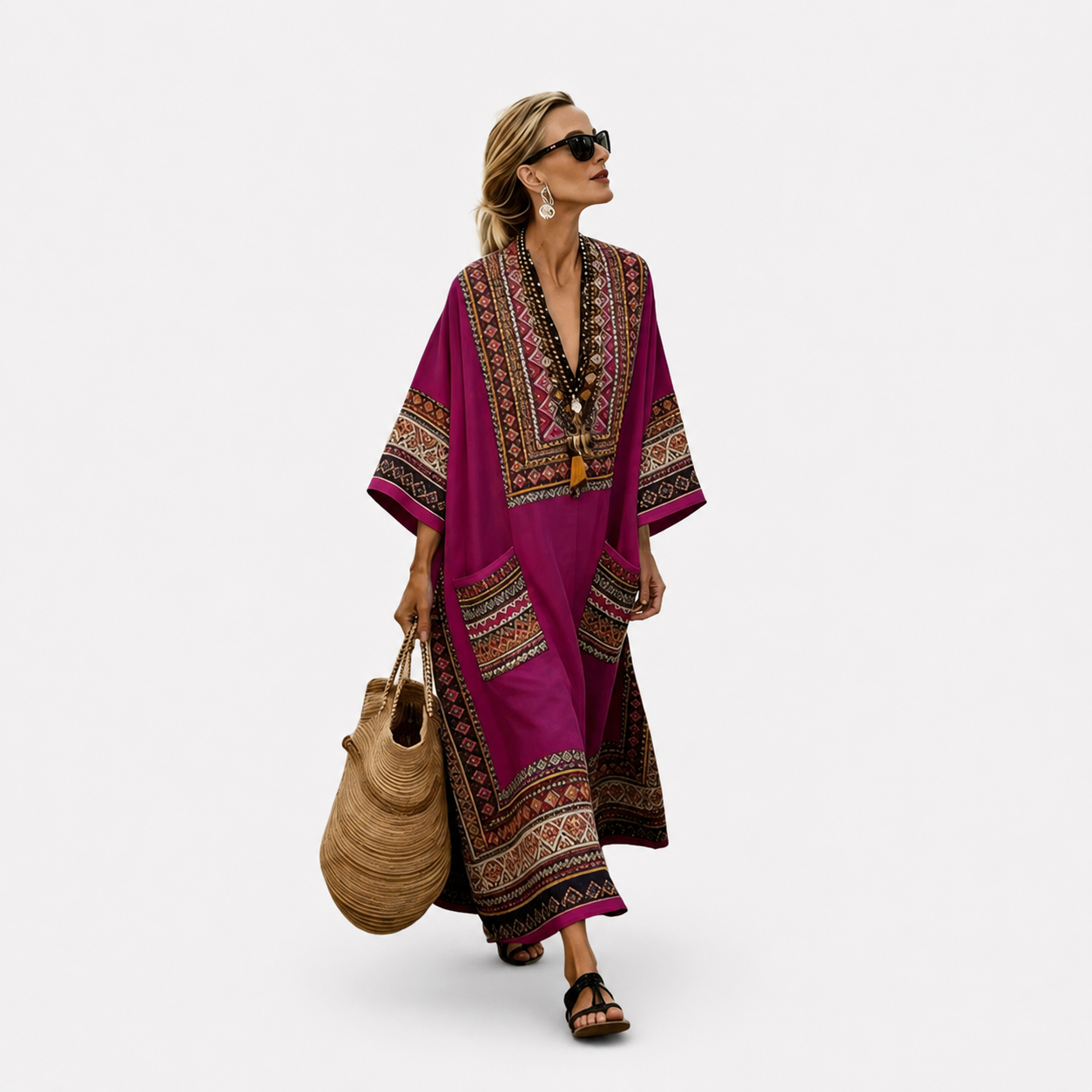 Amaya | Caftán Elegante de Verano