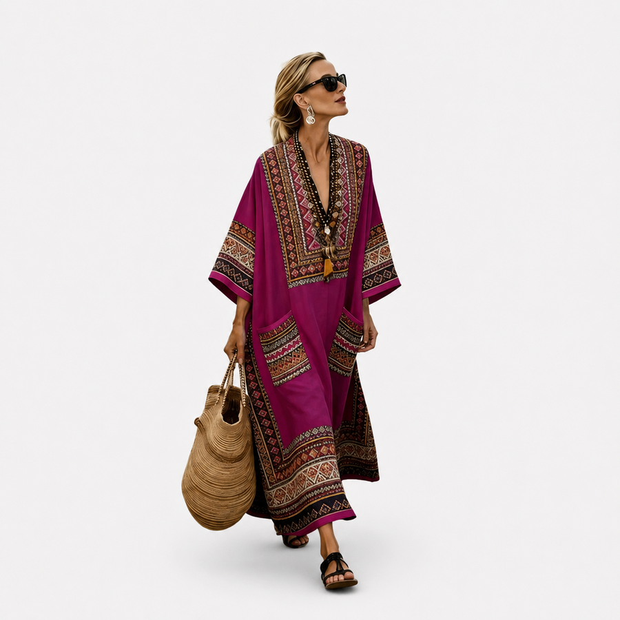 Amaya | Caftán Elegante de Verano