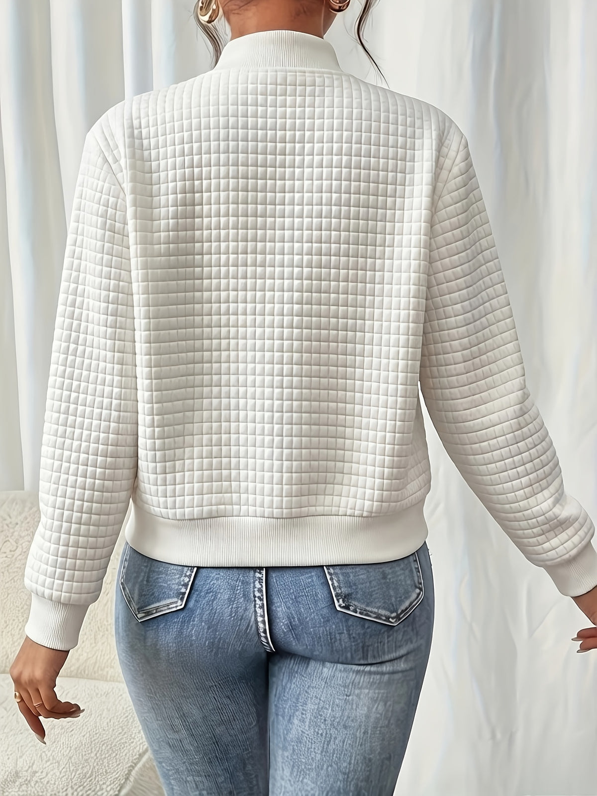 Miriam | Chaqueta Corta que No Marca la Barriga