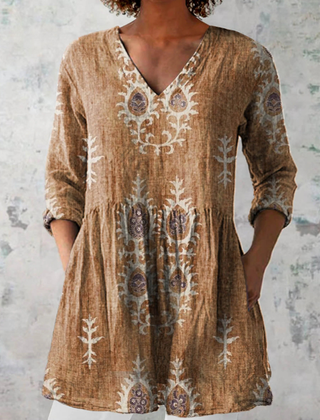 Blair | Blusa Amplia con Diseño Vibrante