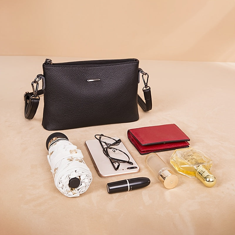 El | Elegante bolso bandolera de piel minimalista de Elena