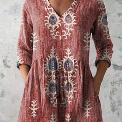 Blair | Blusa Amplia con Diseño Vibrante