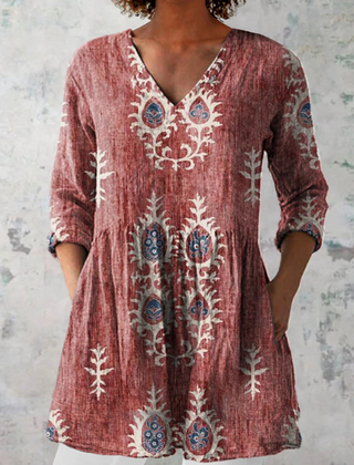 Blair | Blusa Amplia con Diseño Vibrante