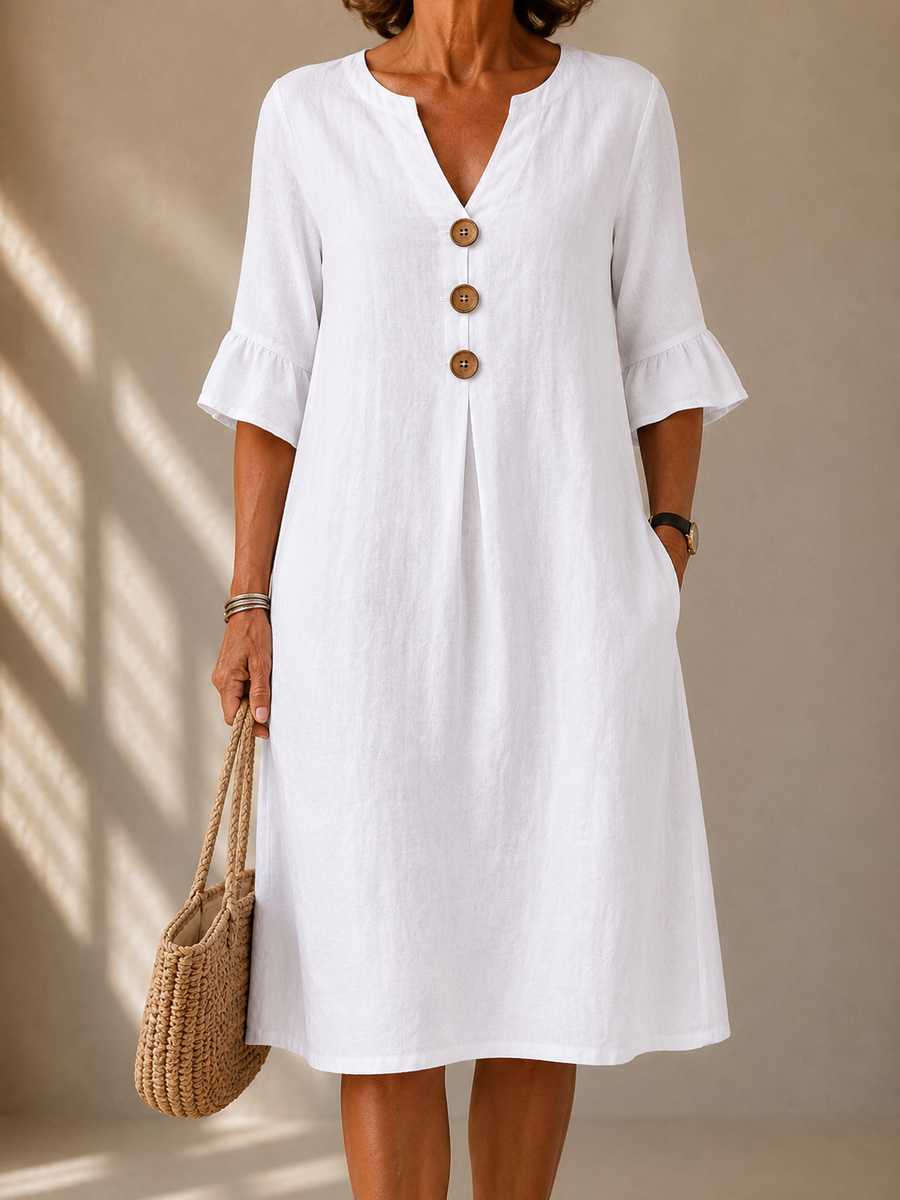 Alba | Vestido de Botones