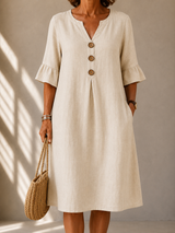 Leonor | Vestido de botones