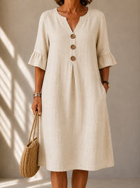 Leonor | Vestido de botones