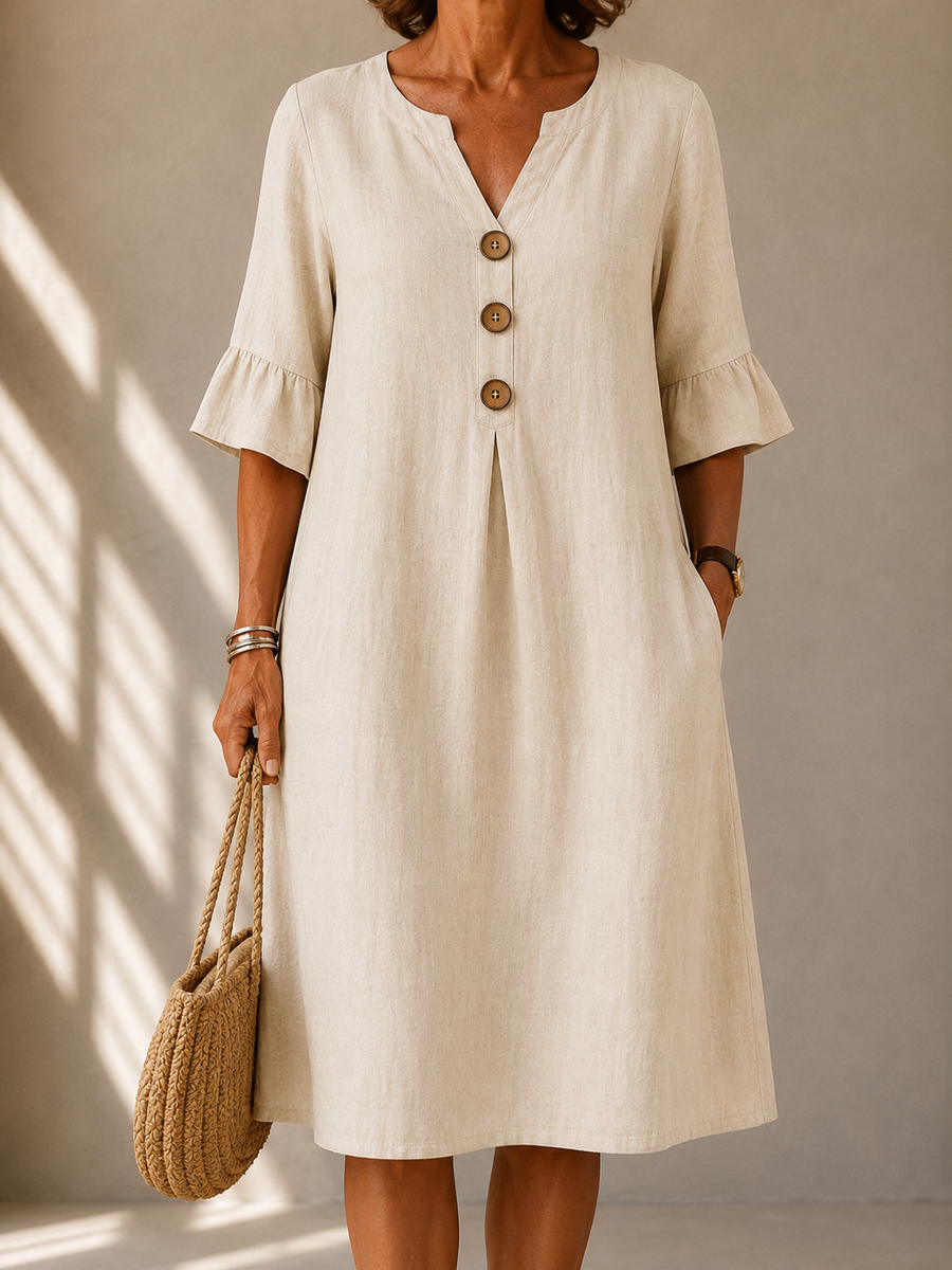 Leonor | Vestido de Botones