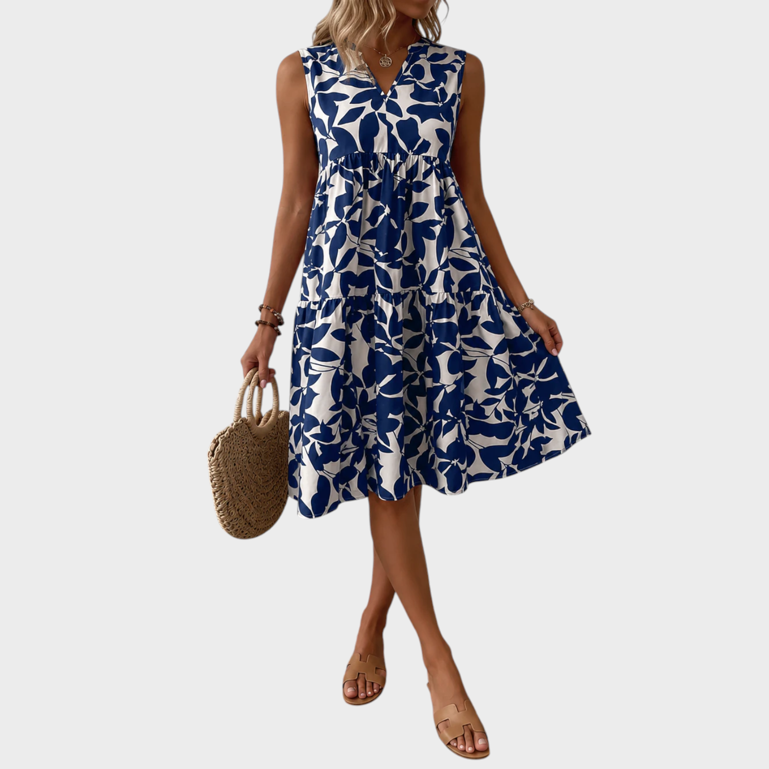 Soomin | Vestido de Verano Casual de Flores
