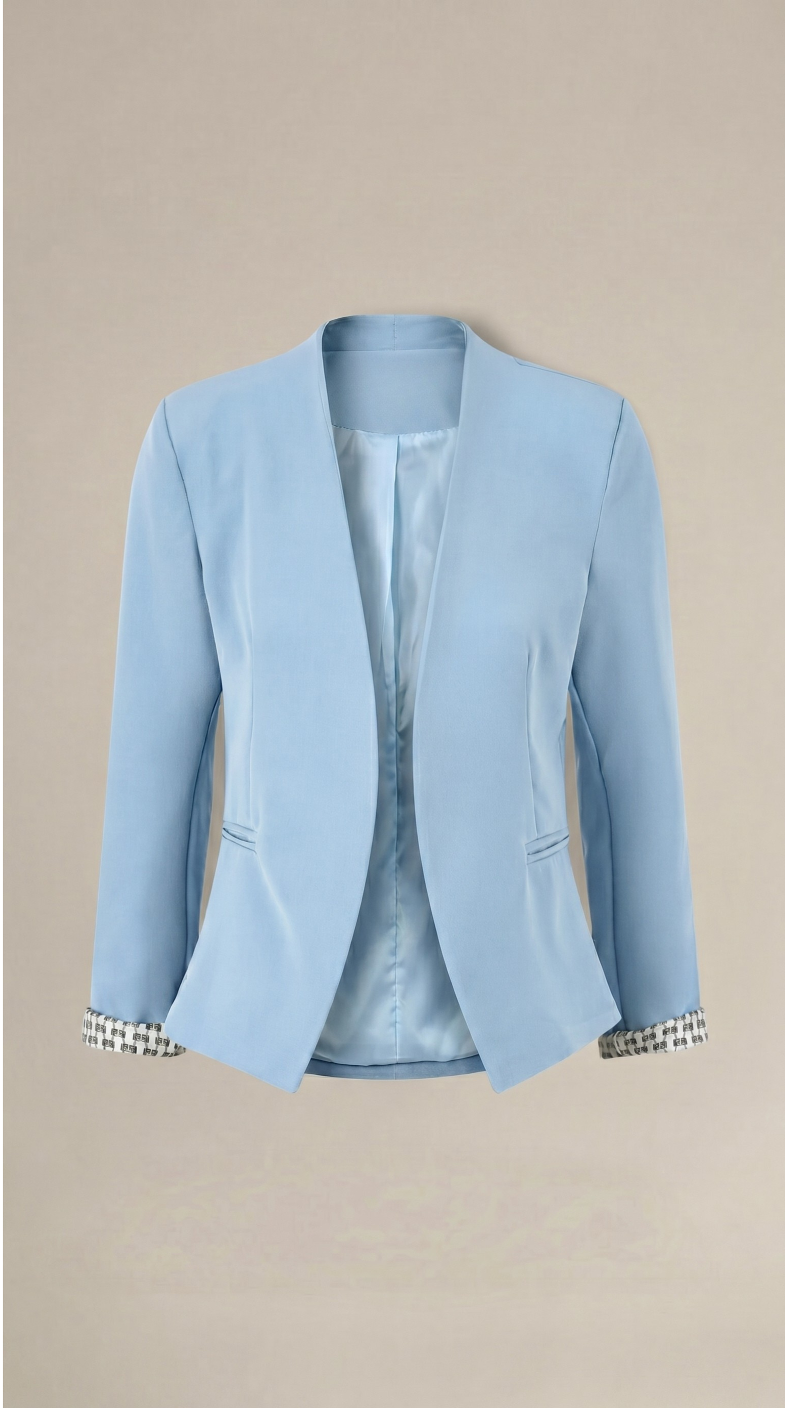 Ximena | Blazer de Corte Recto con Hombreras