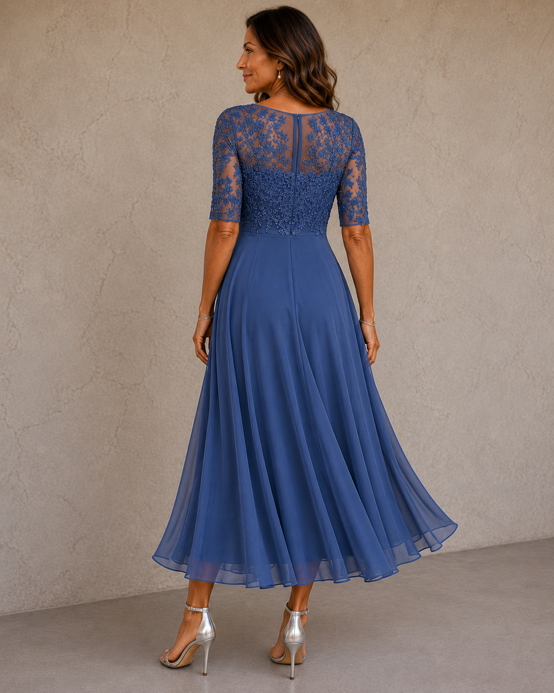 Abella | Vestido de ceremonia que te quita años