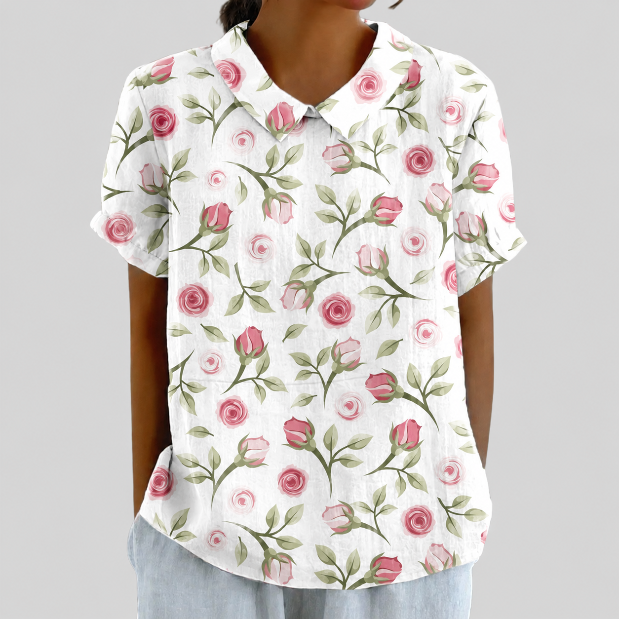 Luisa | Blusa Floral Elegante y Cómoda