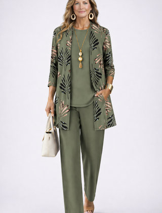 Margaret | Conjunto Elegante 3 Piezas