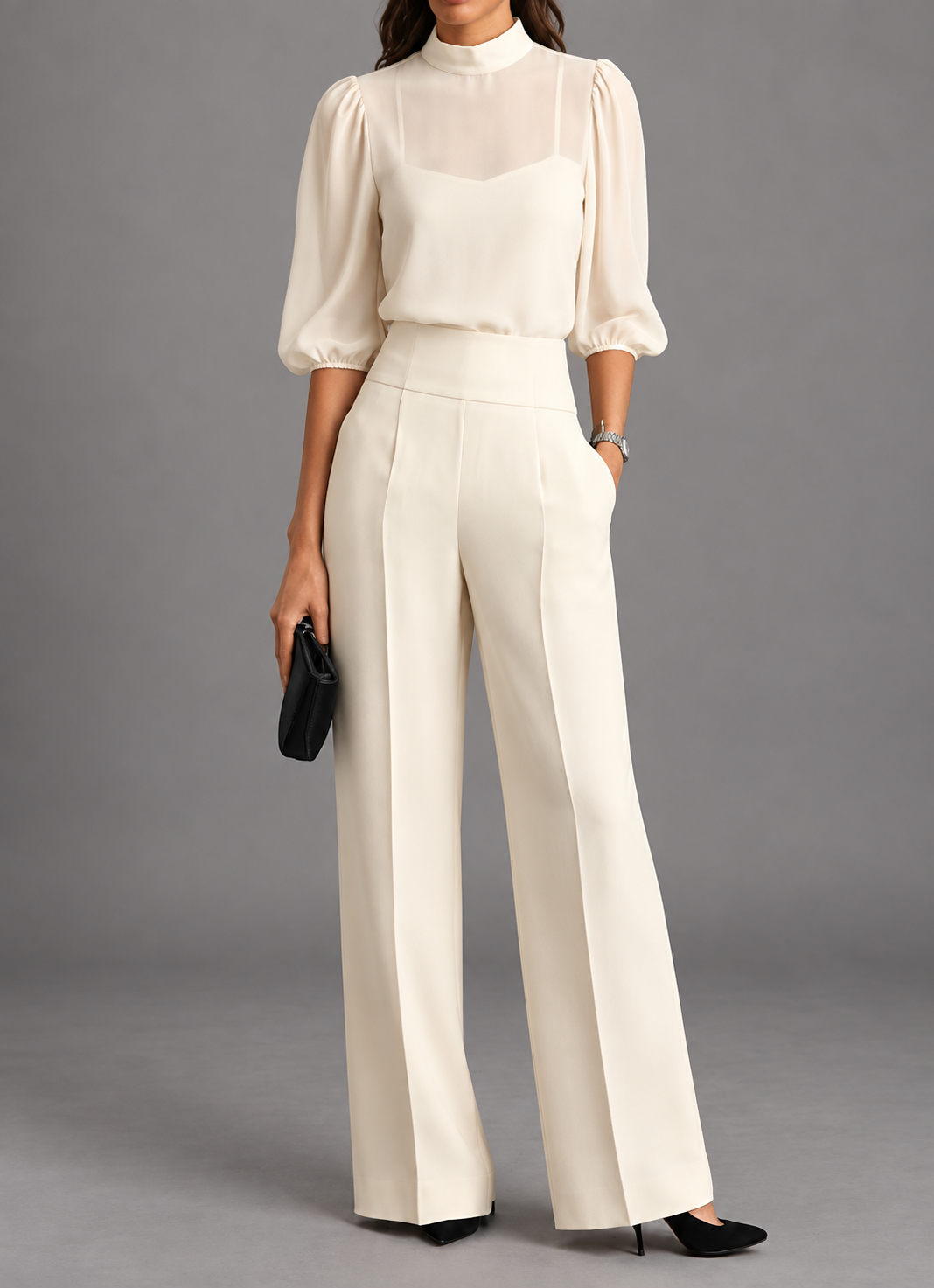 Nadia | Conjunto Elegante de Tres Piezas