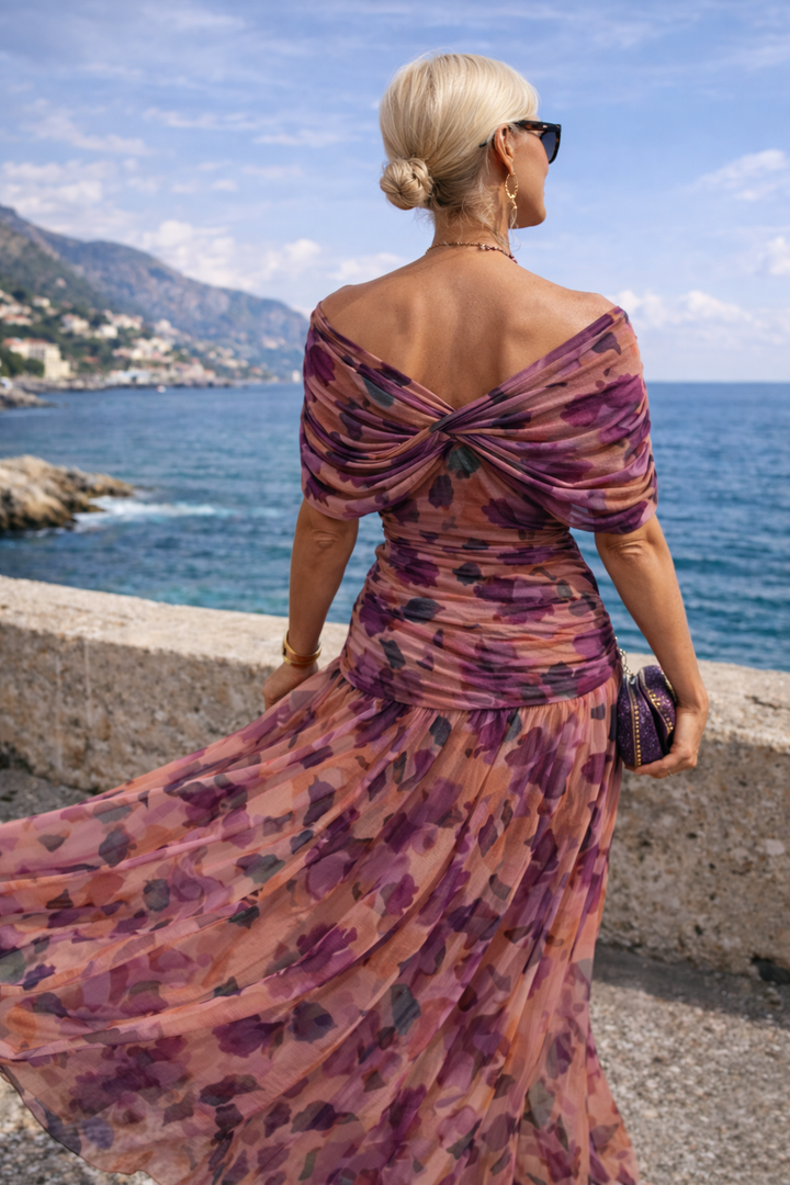 MARELLA | Vestido Maxi Escote en V