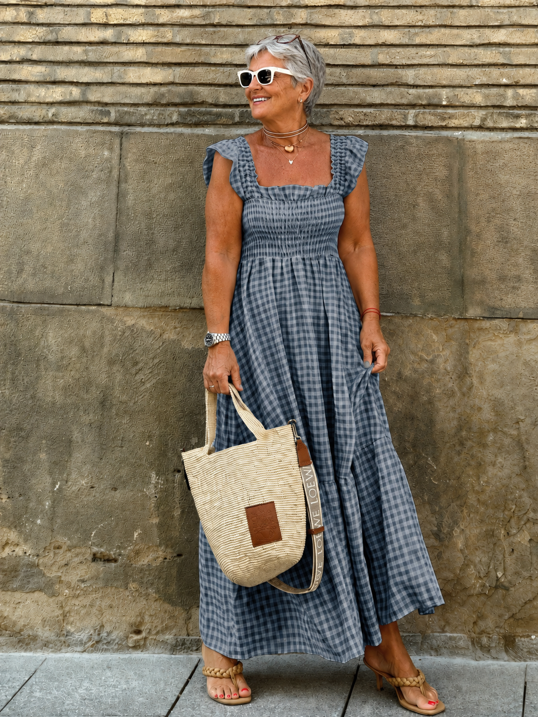 Marine | Vestido casual bohemio