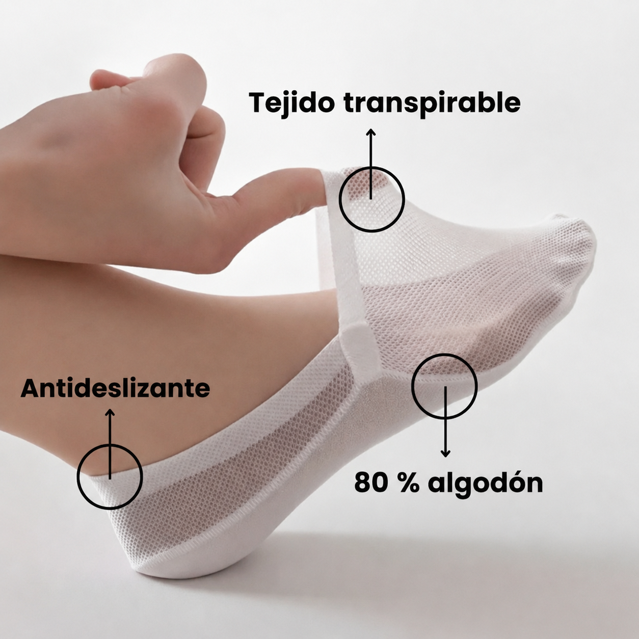 Valentina | Calcetines Invisibles