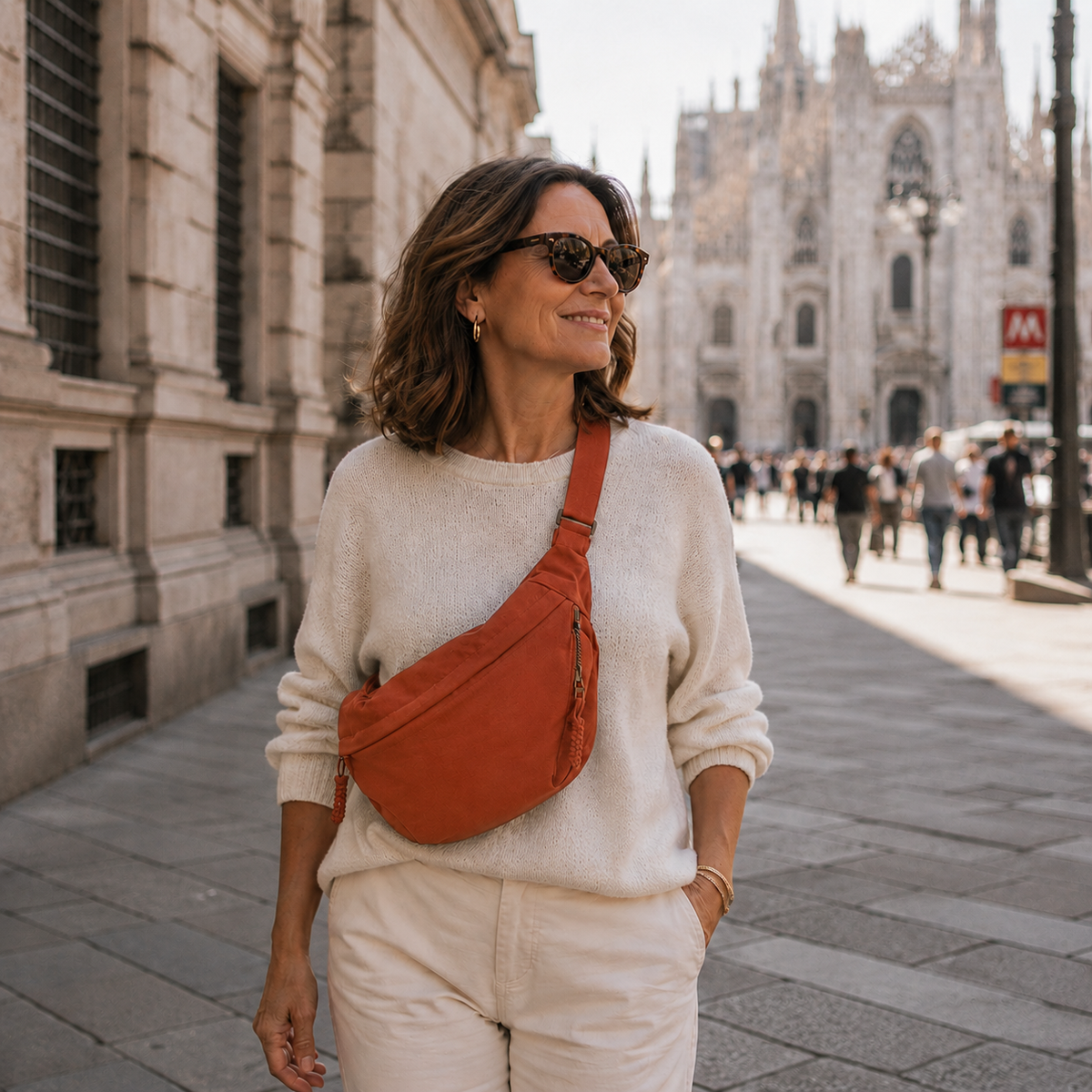 Margherita | Bolso de Hombro Naranja