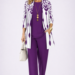 Elaine | Conjunto Sofisticado 3 Piezas