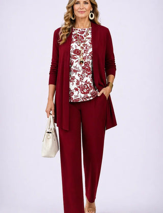 Margaret | Conjunto Elegante 3 Piezas
