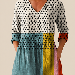 Nola | Blusa Larga con Diseño Vibrante