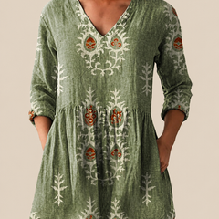 Blair | Blusa Amplia con Diseño Vibrante