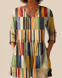 Avery | Blusa amplia con diseño vibrante