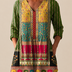 Nyla | Blusa Oversize con Diseño Vibrante