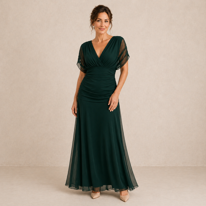 MARELLA | Vestido Maxi Escote en V