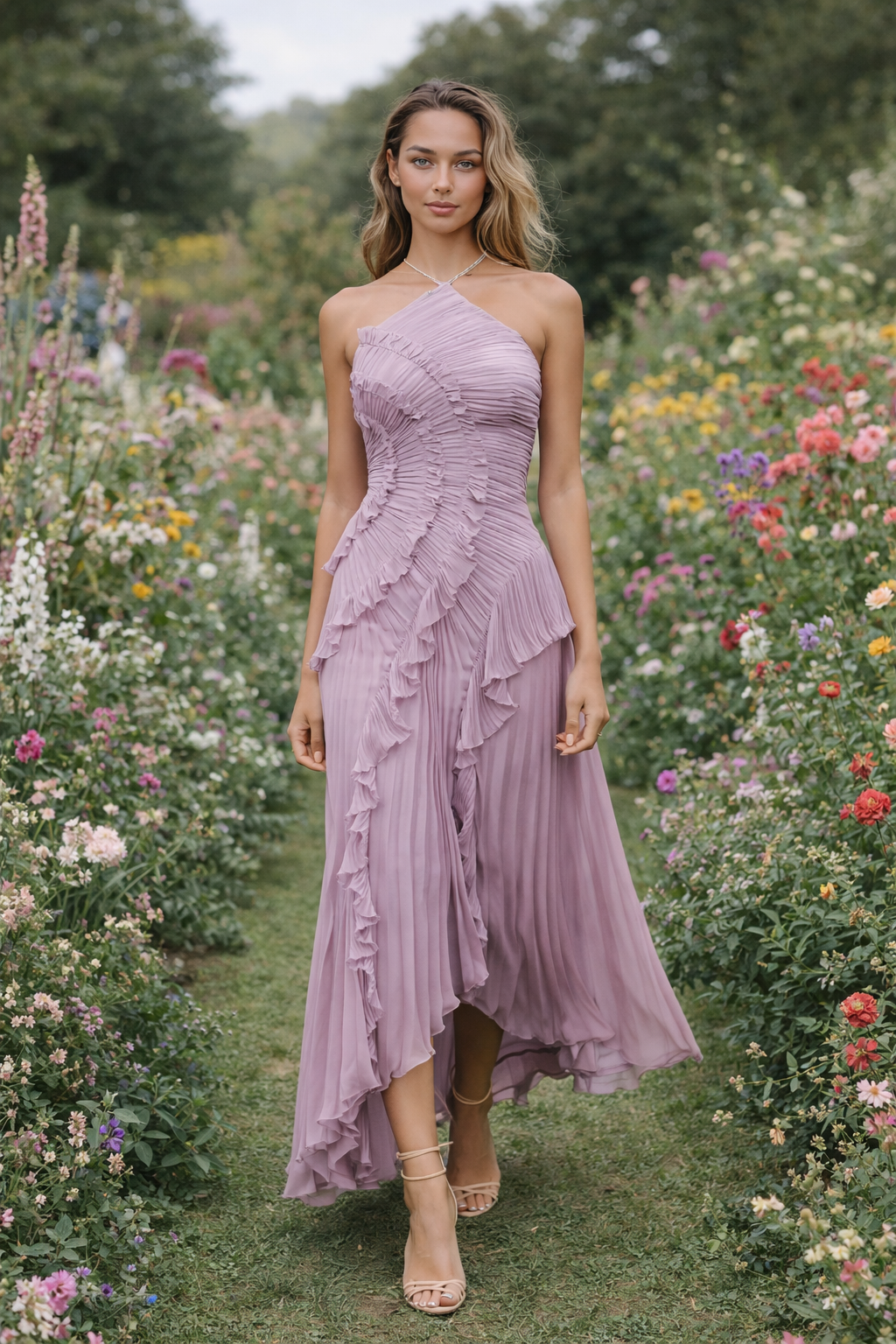ISADORA | Vestido con volantes edición limitada