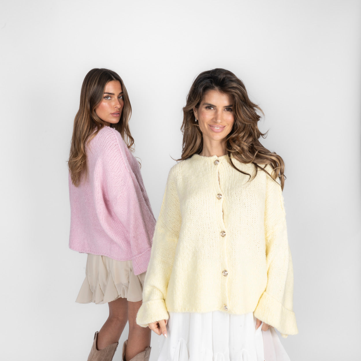 Milagros | Cárdigan Oversize de Manga Suave