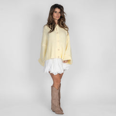 Milagros | Cárdigan Oversize de Manga Suave