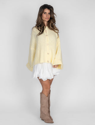 Milagros | Cárdigan Oversize de Manga Suave