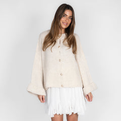Milagros | Cárdigan Oversize de Manga Suave