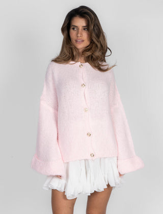 Milagros | Cárdigan Oversize de Manga Suave