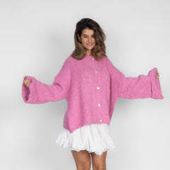 Milagros | Cárdigan Oversize de Manga Suave