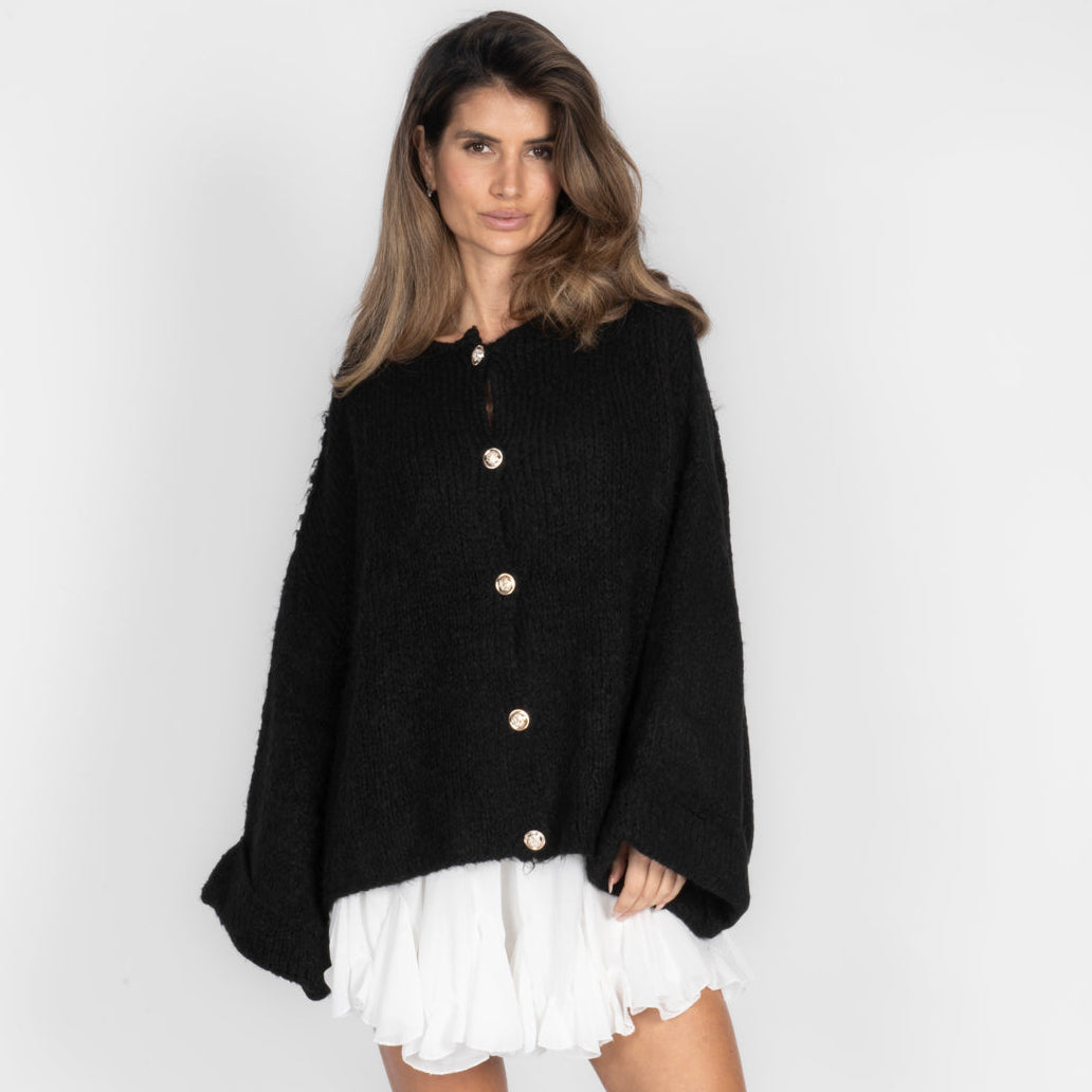 Milagros | Cárdigan Oversize de Manga Suave