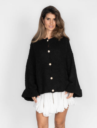 Milagros | Cárdigan Oversize de Manga Suave