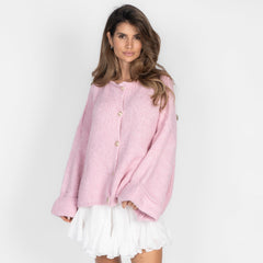 Milagros | Cárdigan Oversize de Manga Suave