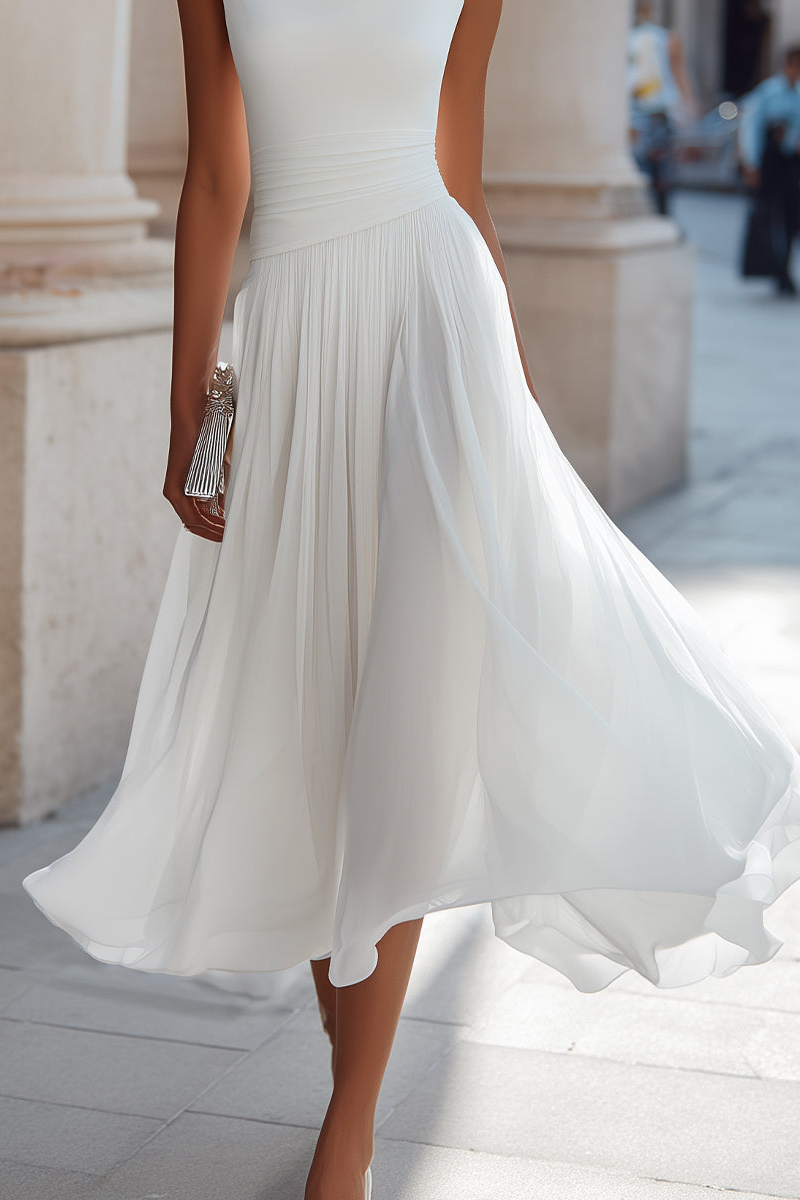 Emma | Vestido Midi Elegante de Ceremonia