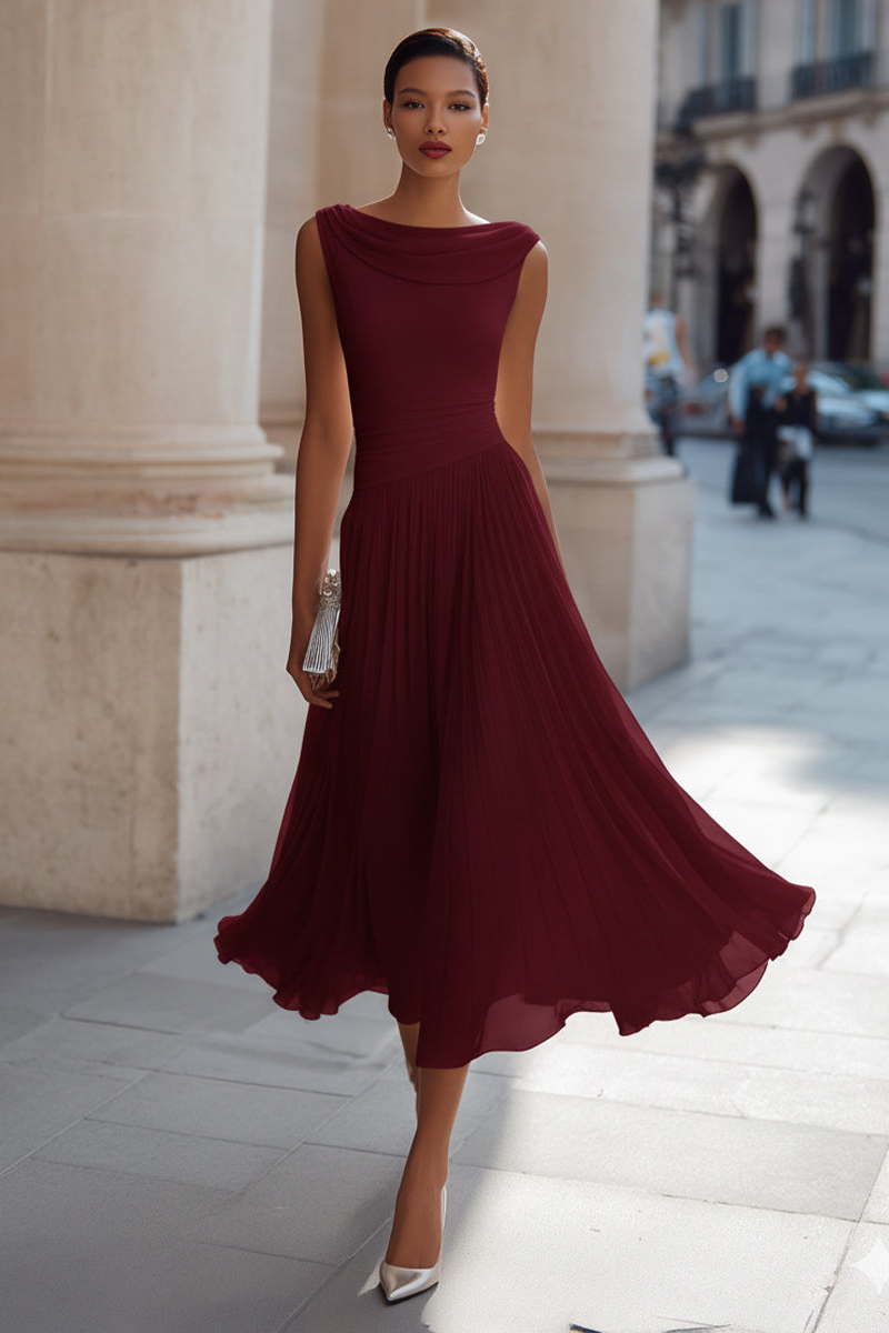 Emma | Vestido Midi Elegante de Ceremonia