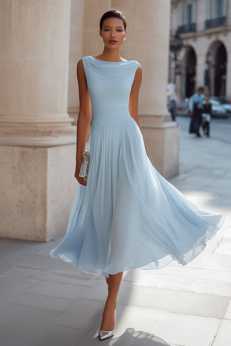 Emma | Vestido Midi Elegante de Ceremonia