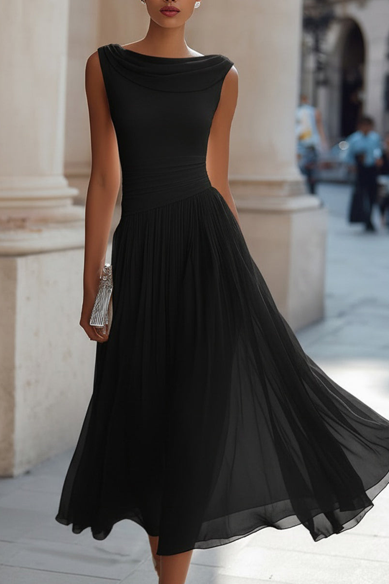Emma | Vestido Midi Elegante de Ceremonia