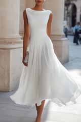 Emma | Vestido Midi Elegante de Ceremonia