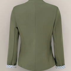 Ximena | Blazer de Corte Recto con Hombreras